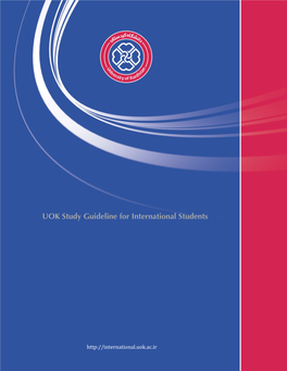 UOK Study Guideline for International Students