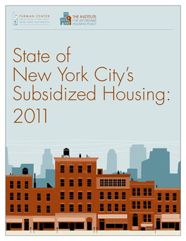 State of New York City's Subsidized Housing: 2011