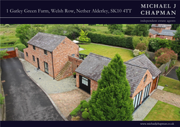 1 Gatley Green Farm, Welsh Row, Nether Alderley, SK10 4TT