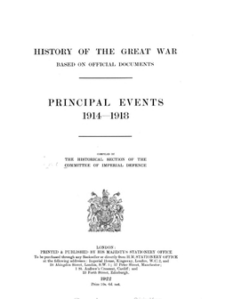 General Chronological List, in Which All Events of Political, Inilitary