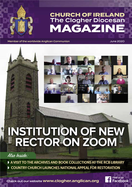 Institution of New Rector on Zoom