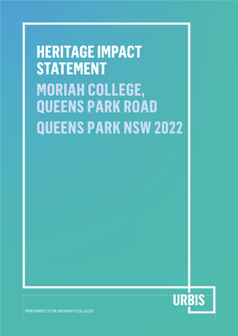 3. Historical Overview 3.1. Centennial Park and Queens Park