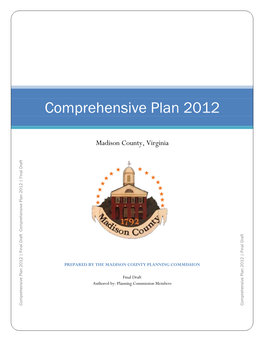 Comprehensive Plan 2012