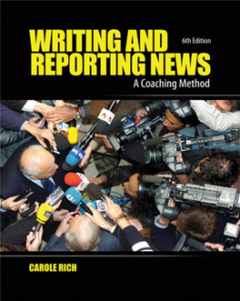 Writing & Reporting News