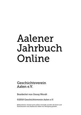 Geschichtsverein Aalen E.V