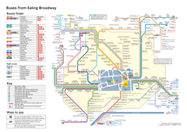 Buses from Ealing Broadway