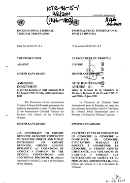 Amended Indictment