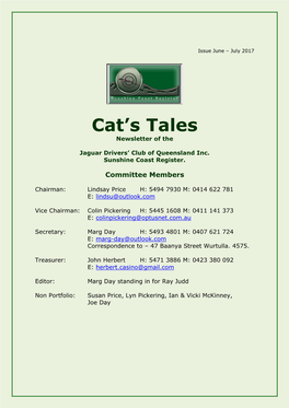 Cats Tales Jun-Jul 17