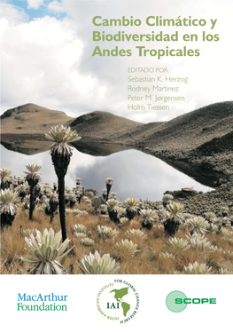 Cambio Climático Y Biodiversidad En Los Andes Tropicales