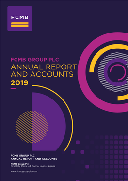 Fcmb Group Plc Annual Report and Accounts 2019