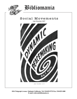 Social Movements