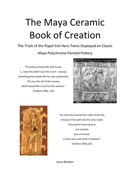 The Maya Ceramic Book of Creation