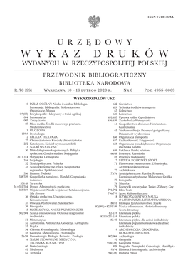 Przewodnik Bibliograficzny Biblioteka Narodowa R