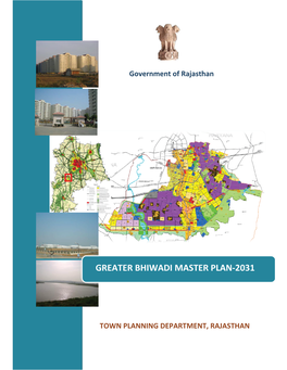 Greater Bhiwadi Master Plan-2031