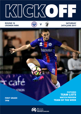 2017 Round 16 Manly United V Parramatta FC