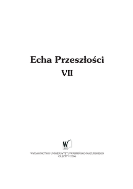 Echa Przeszłości 7/2006