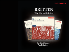 Britten the Choral Edition