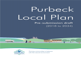 Purbeck Local Plan Presubmission Purbeck District Council Contents
