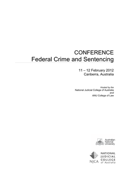 Federal Crime and Sentencing