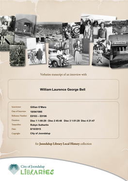 William Laurence George Bell