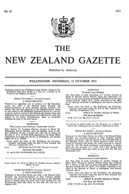 No 83, 12 October 1972, 2273