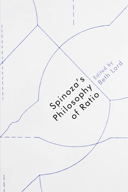 Spinoza's Philosophy of Ratio