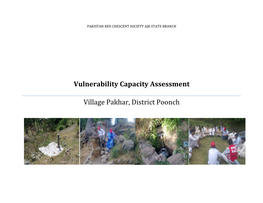 Vulnerability Capacity Assessment Village Pakhar, District Poonch