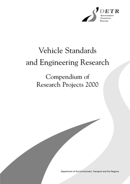 Vehicle Standards and Engineering Research