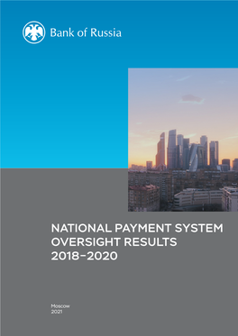 National Payment System Oversight Results 2018–2020