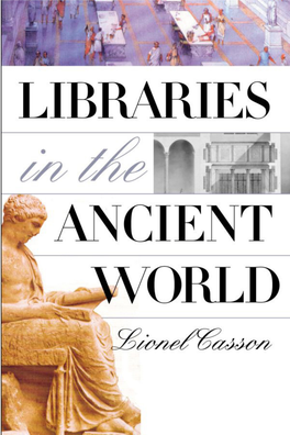 Libraries in the Ancient World