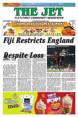 Fiji's First Community Newspaper