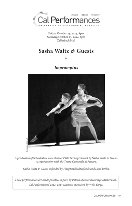 Sasha Waltz & Guests
