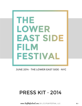 Press Kit · 2014