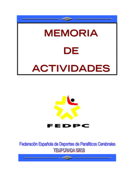 Memoria De Actividades 2007-2008