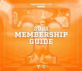 2021 Tennessee Fund Membership Guide