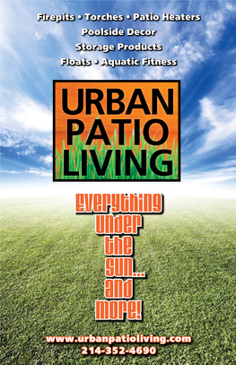 Everything Under the Sun... and More! 214-352-4690 Float Storage Float Storage Hanging Float Rack® Products Hanging Float Rack® Products