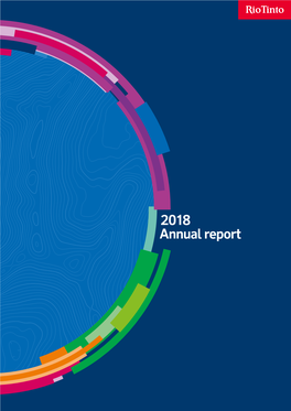 Rio Tinto Annual Report 2018 Contents Strategic Report Strategic