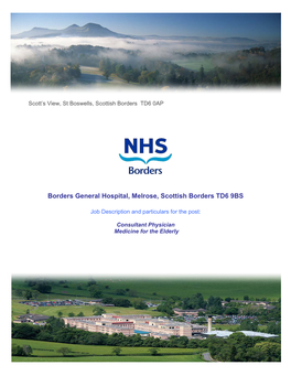 Borders General Hospital, Melrose, Scottish Borders TD6 9BS