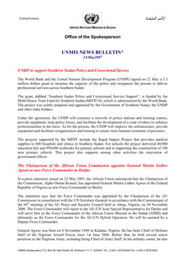 Inter-Agency Taskforce on Darfur