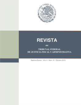 Tribunal Federal De Justicia Fiscal Y Administrativa