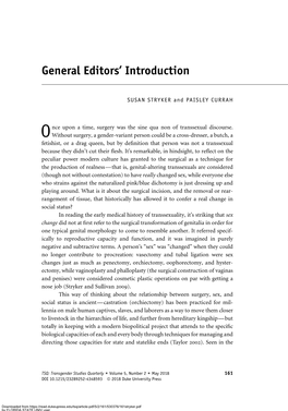 General Editors' Introduction