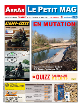 ARRAS Le Petit Mag Est Une Publication Bimensuelle Gratuite Éditée Par La SAS Editions Le Petit Mag