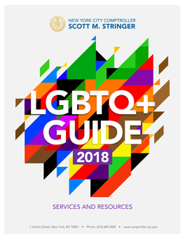 2018 LGBTQ+ Guide of Services and Resources