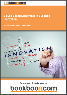 Values Based Leadership in Business Innovation