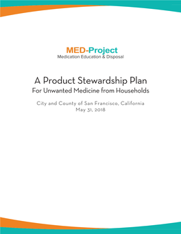 Revised MED-Project Product Stewardship Plan