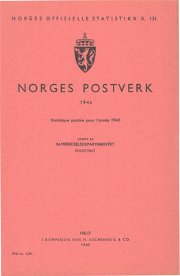 Norges Postverk 1946