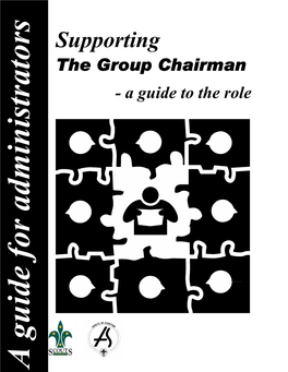 Chairman a R - a Guide to the Role T S I N I M D a R O F E D I U G