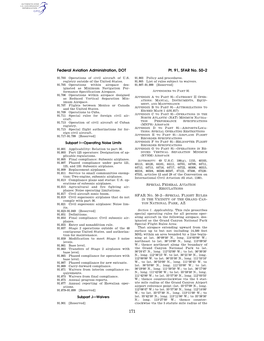 Federal Aviation Administration, DOT Pt. 91, SFAR No. 50–2