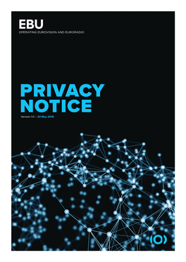 EBU Privacy Notice