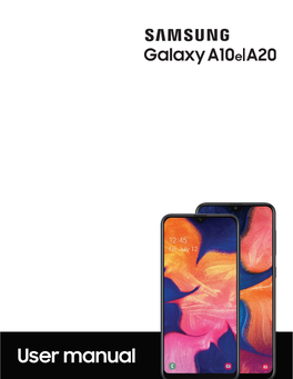 Samsung Galaxy A10e|A20 A102U|A205U User Manual